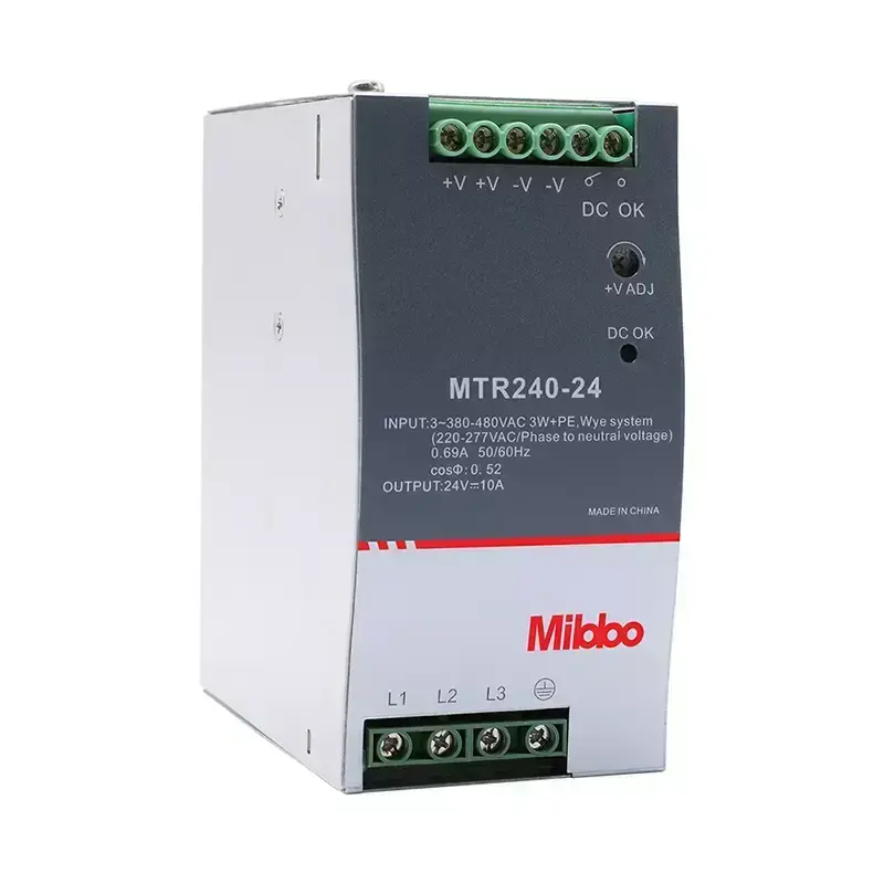 Mibbo MTR Serisi - MTR960-48  340-550VAC 3 Phase 48V-20A-960W Güç Kaynağı