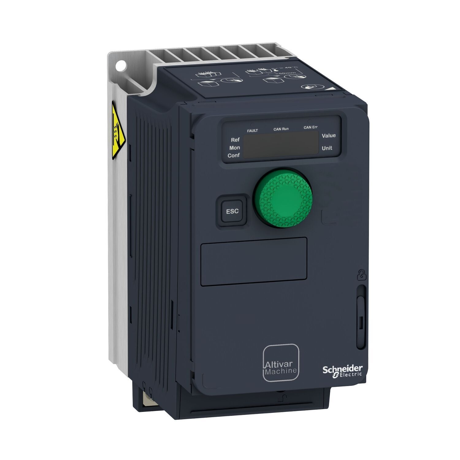 Schneider ATV320 serisi - 0,55 kW 200...240 V AC   ATV320U06M2C Kompakt Tip Hız kontrol cihazı