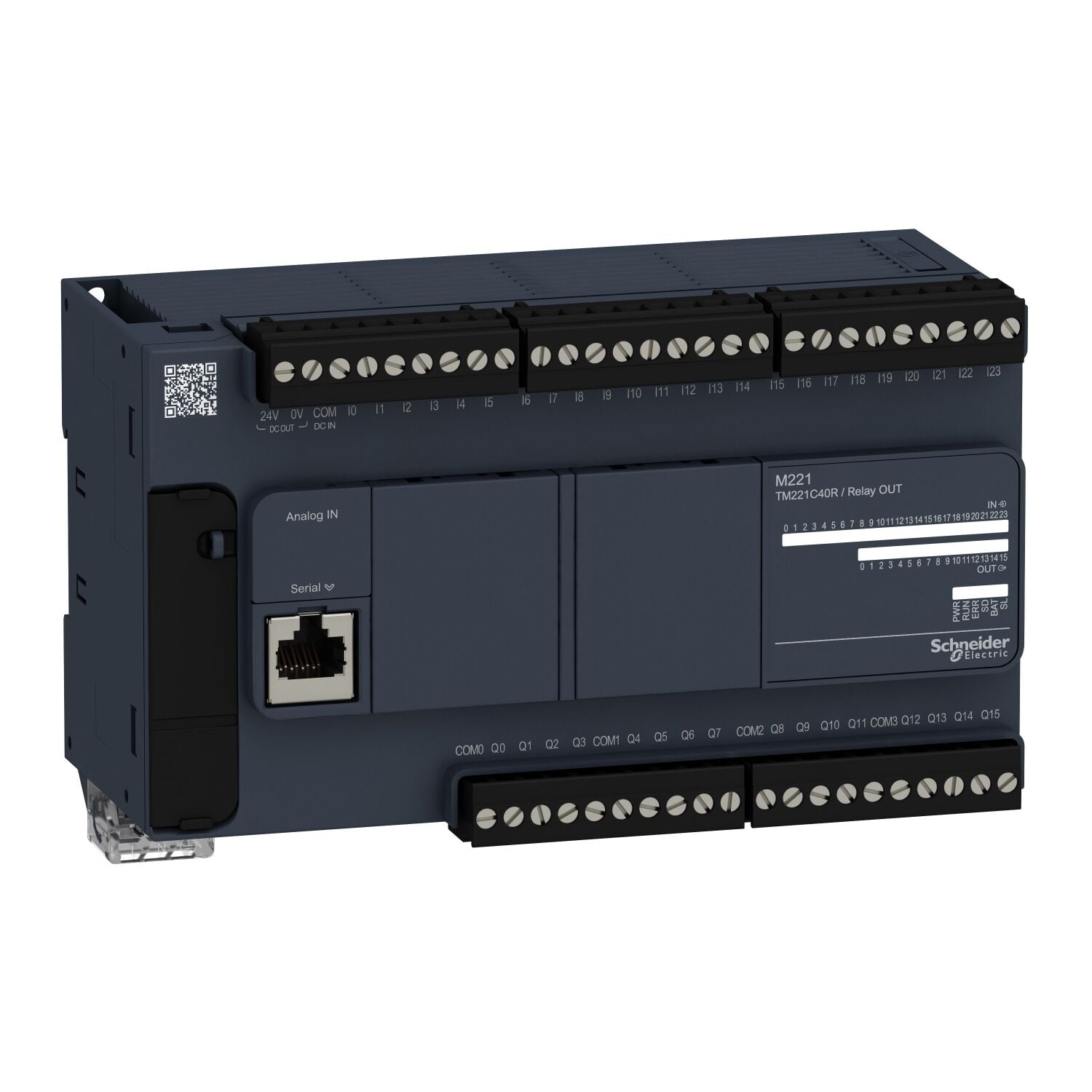 Schneider M221 serisi-  TM221C40R 40 GÇ Röle çıkışlı