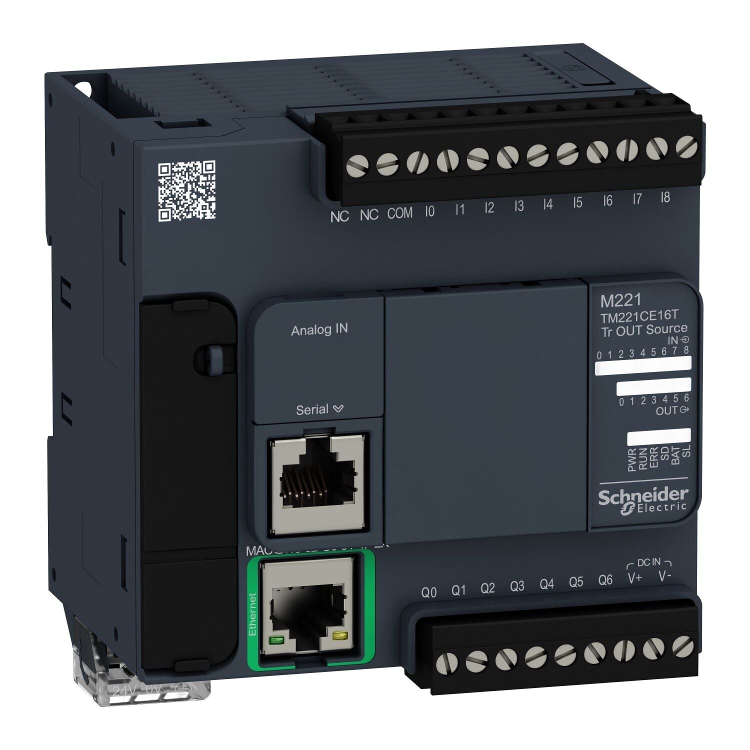 Schneider M221 serisi-   TM221CE16T 16 GÇ transistör PNP