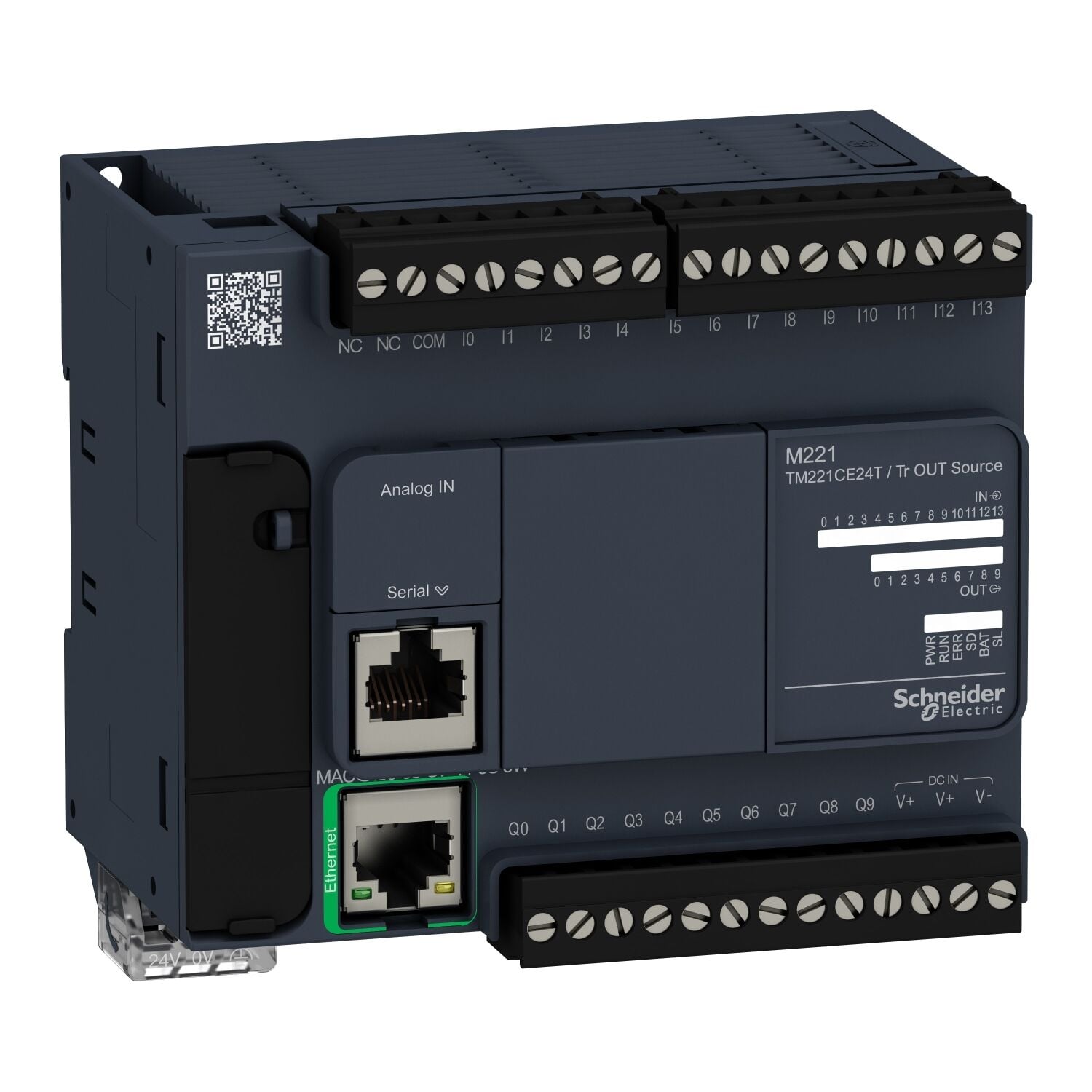 Schneider M221 serisi-    TM221CE24T 24 GÇ transistör PNP