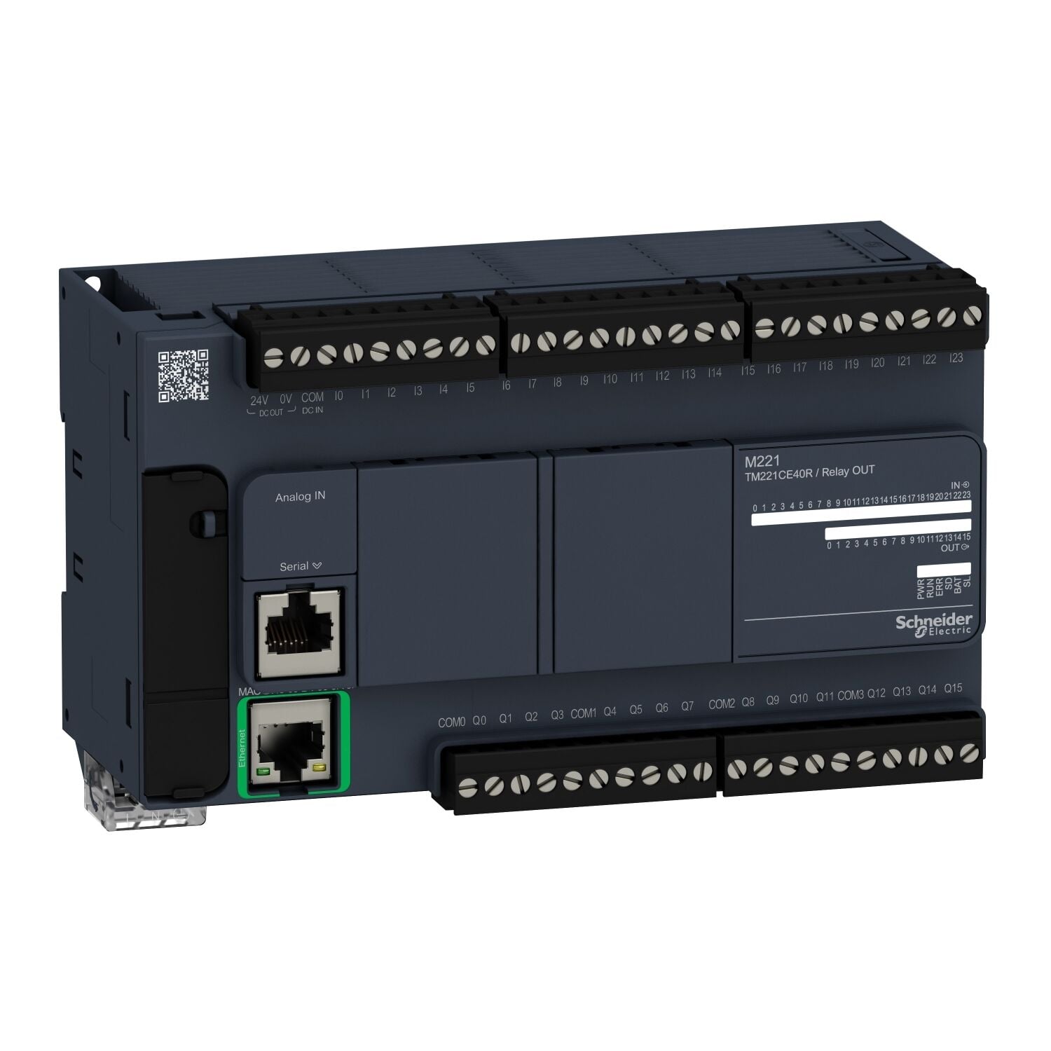 Schneider M221 serisi-    TM221CE40R 40 GÇ Röle Çıkışlı PLC