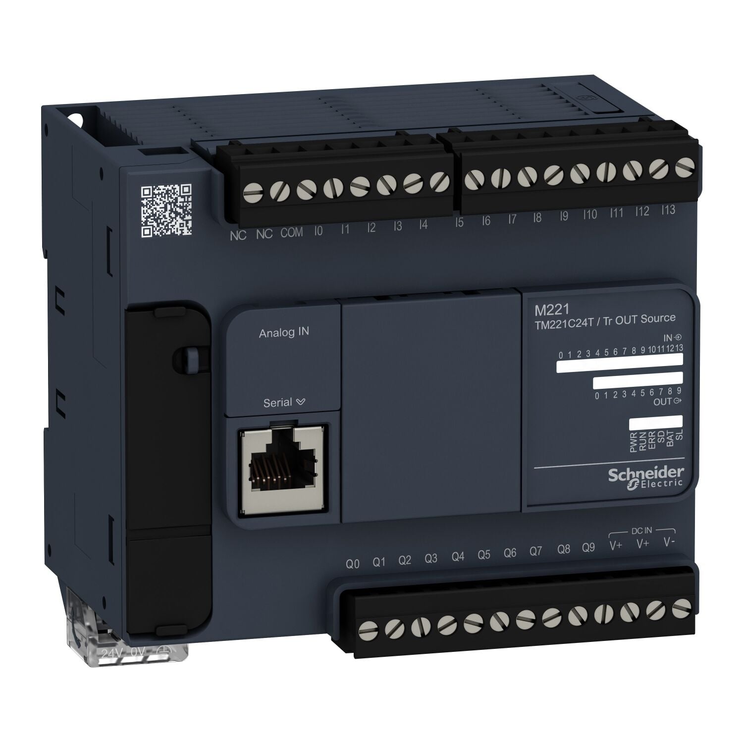 Schneider M241 serisi-     TM241C24T 24 GÇ transistör PNP