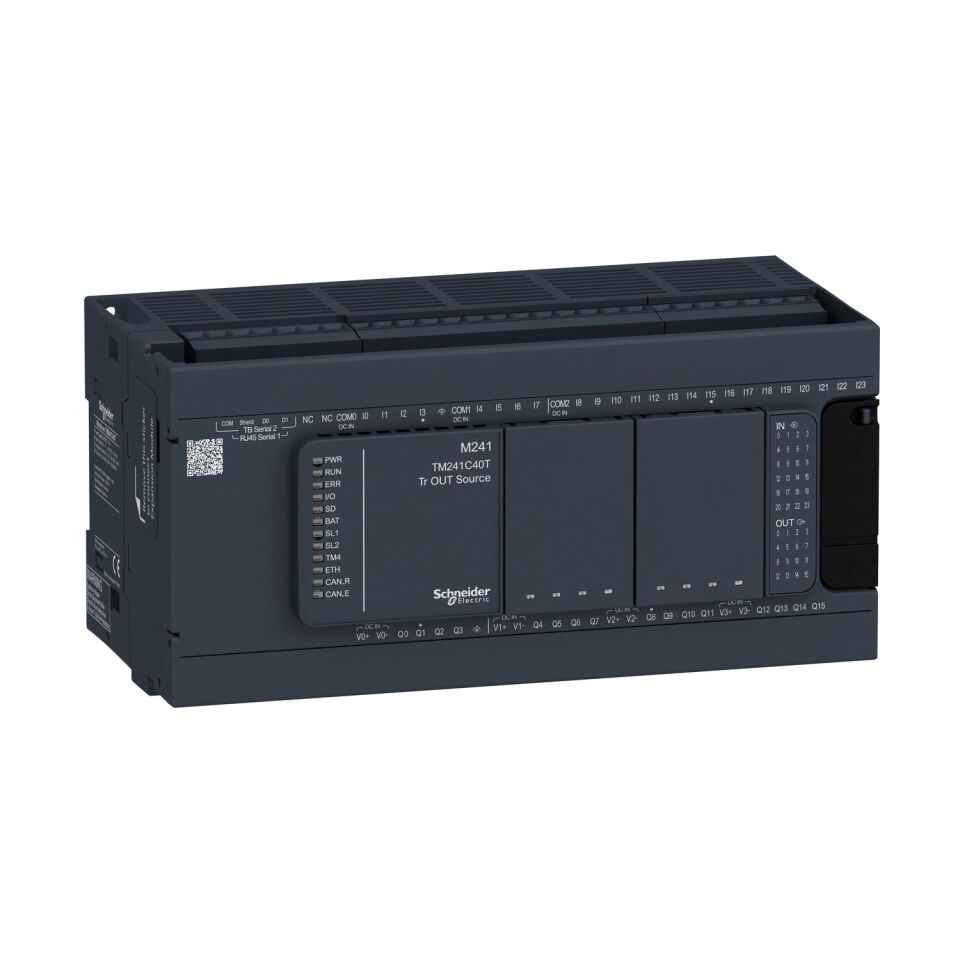 Schneider M241 serisi-     TM241C40T 40 GÇ transistör PNP