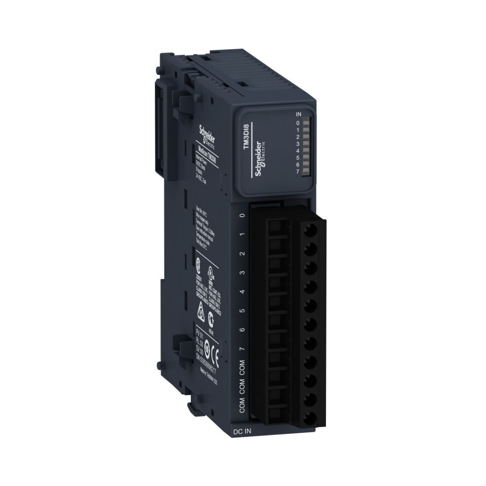 Schneider  TM3DI8  8 giriş Dijital Genişleme Modülü