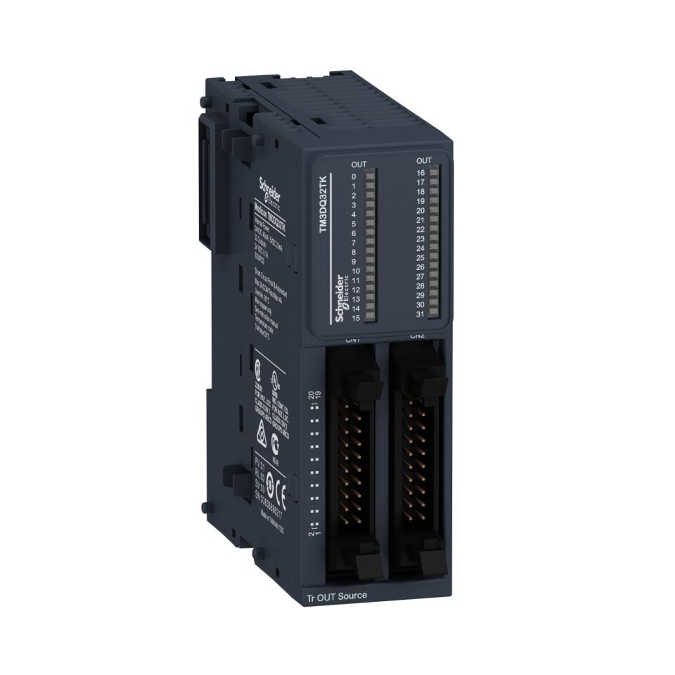 Schneider   TM3DQ32TK  32 çıkış transistör He10 PNP