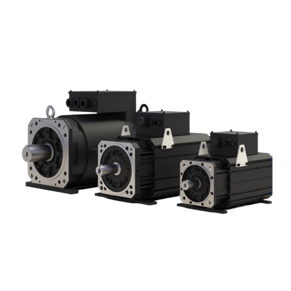 60 kW 1500 Rpm Kare Gövde Senkron Motor SPM (Resolver feedback)